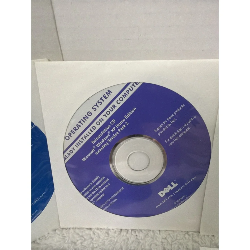 Microsoft Windows XP Professional Service Pack 2 Dell Reinstallation Discs Lot 5